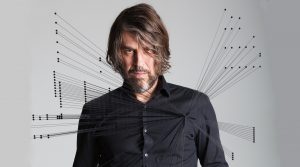 Peter Nordahl and the "Revisi:Ted" artwork.